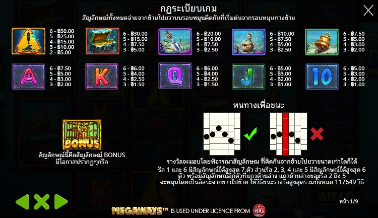 Beware The Deep Megaways ค่ายเกม Pragmatic Play จากทาง slotxo789