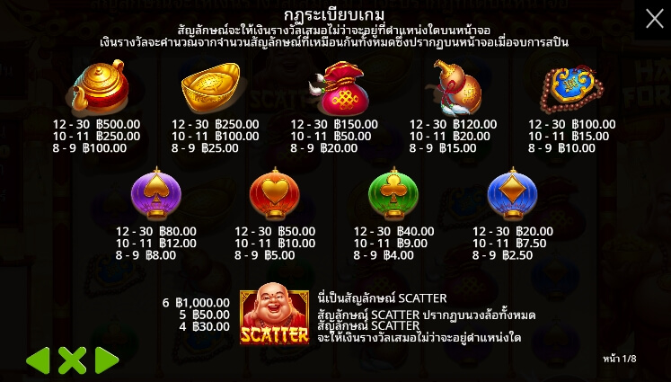 Happy Fortune ค่ายเกม Pragmatic Play จากทาง slotxo 168