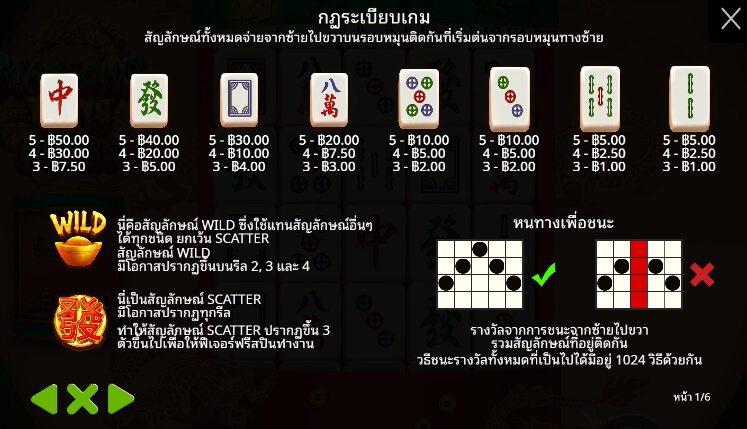 Mahjong Wins Bonus ค่ายเกม Pragmatic Play จากทาง xo666 slot