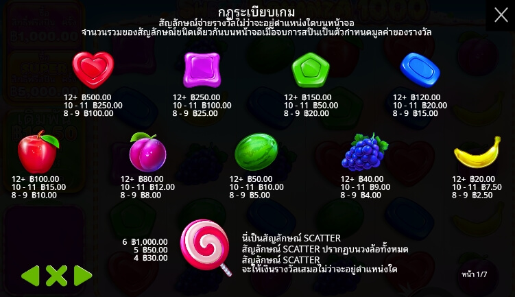 Sweet Bonanza 1000 ค่ายเกม Pragmatic Play จากทาง slotxopg