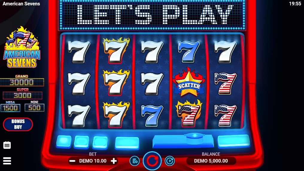 AMERICAN SEVENS เกมสล็อต ค่าย EVOPLAY slotxo 168
