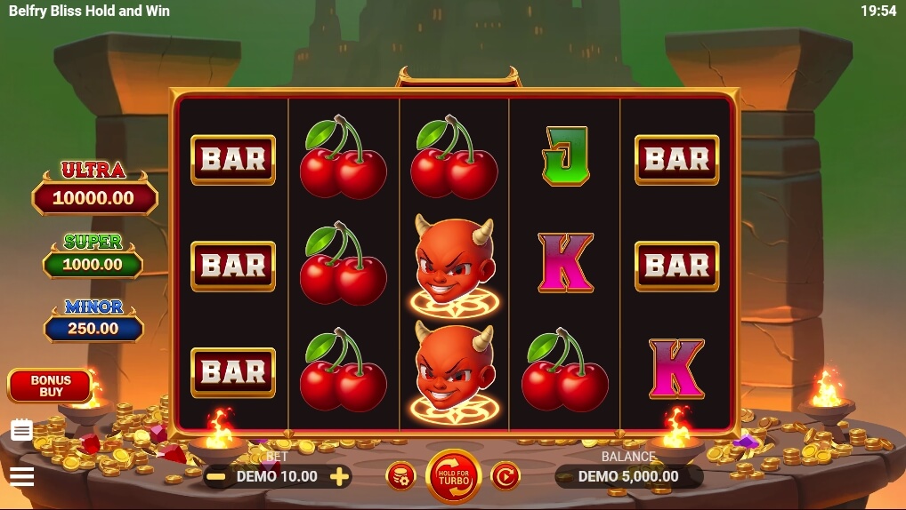 BELFRY BLISS HOLD AND WIN เกมสล็อต ค่าย EVOPLAY slotxo168