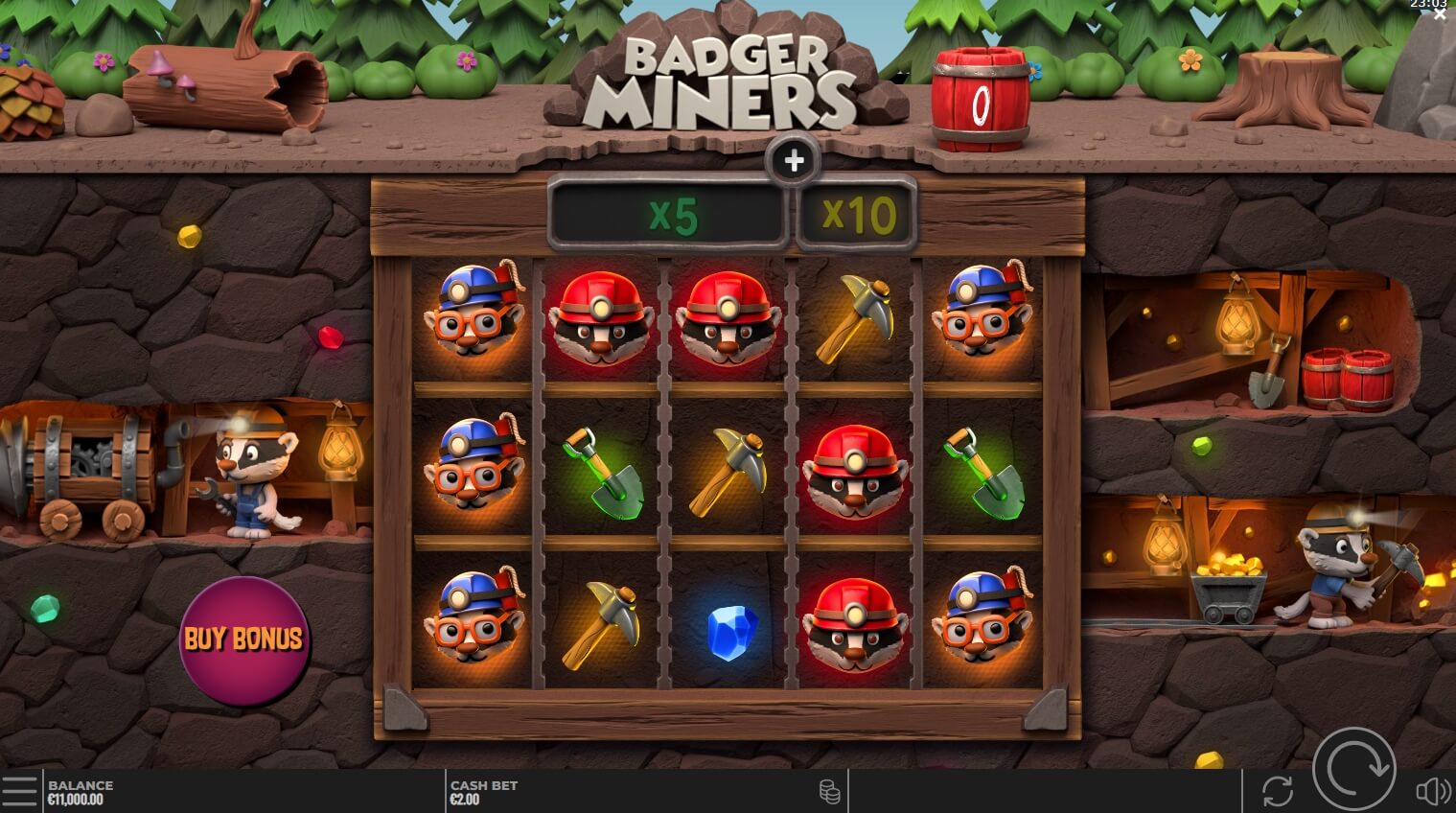 Badger Miners1 สล็อต เว็บตรง Yggdrasil สล็อต แตกง่าย