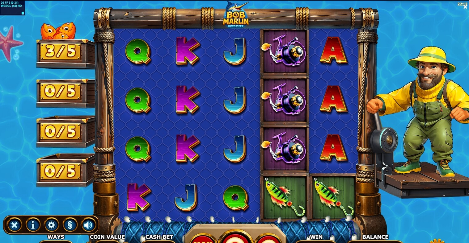 Bob Marlin Goes Deep สล็อต เว็บตรง Yggdrasil slotxoth