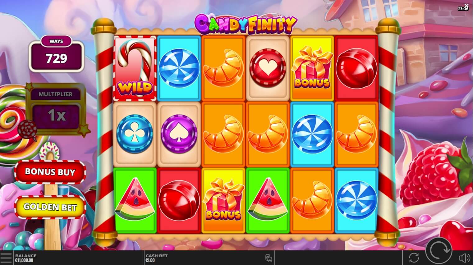 Candyfinity สล็อต เว็บตรง Yggdrasil สล็อต แตกง่าย