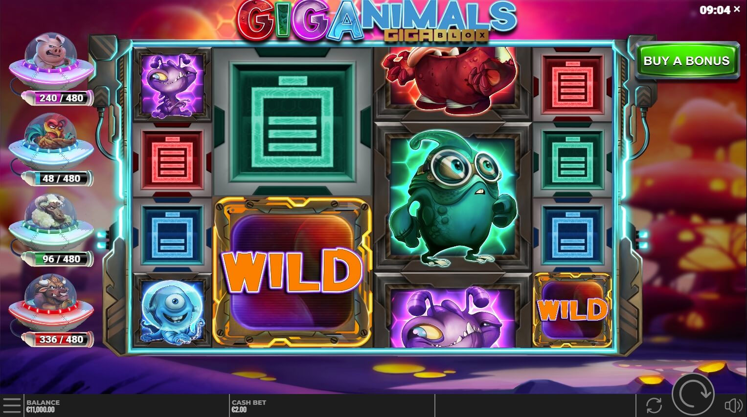 Giganimals GigaBlox สล็อต เว็บตรง Yggdrasil slotxo 24 hr