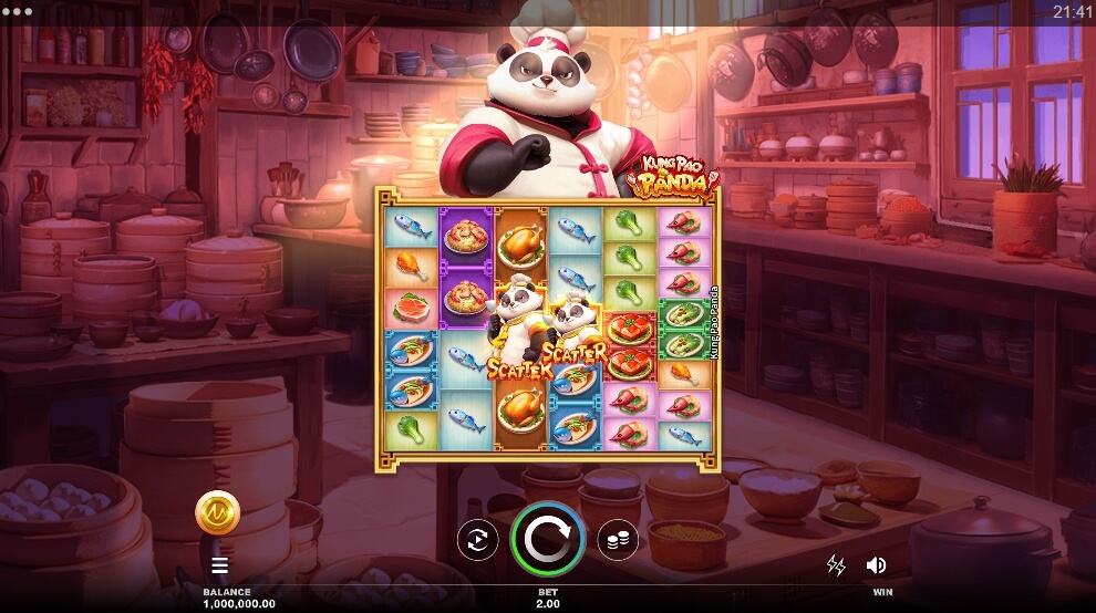 Kung Pao Panda จากค่าย Microgaming เว็บ slotxo xo