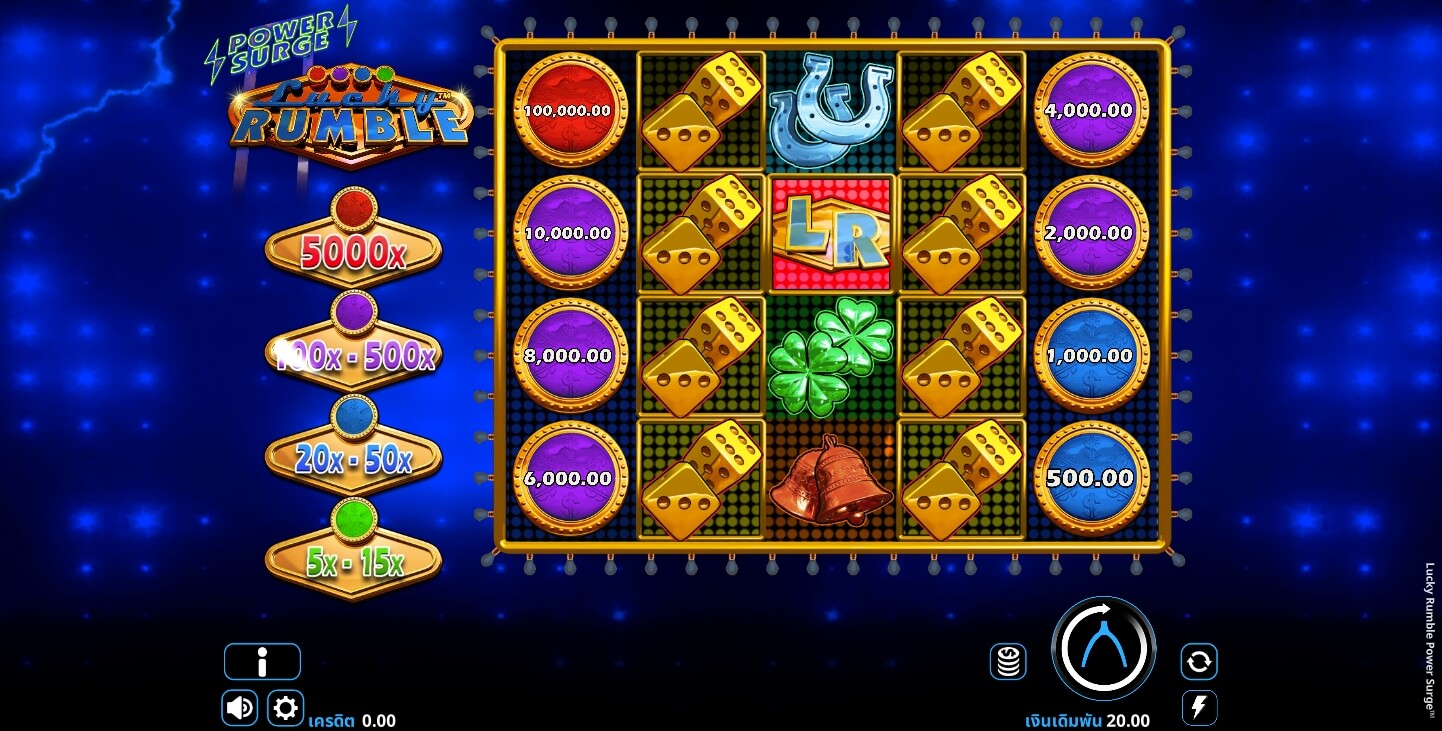 Lucky Rumble Power Surge จากค่าย Microgaming slotxo xo