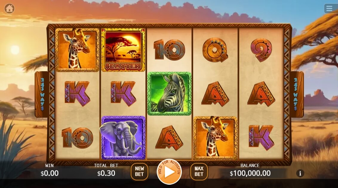 Safari Discovery สล็อต เว็บตรง KA Gaming สล็อต XO เว็บตรง