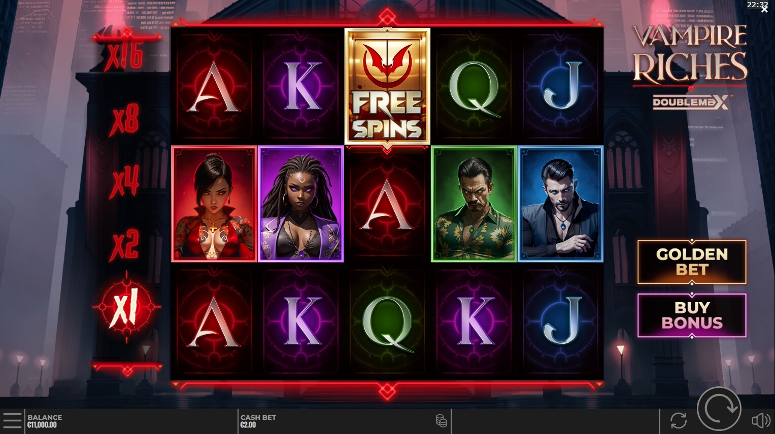 Vampire Riches DoubleMax สล็อต เว็บตรง Yggdrasil สล็อต XO
