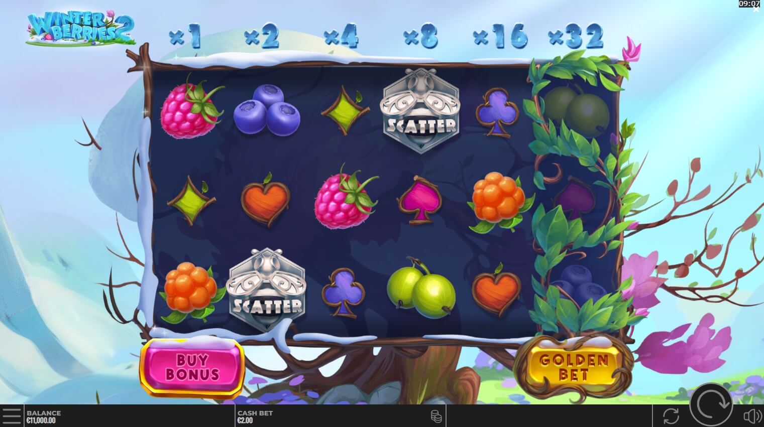 Winterberries 2 สล็อต เว็บตรง Yggdrasil slotxo เว็บตรง