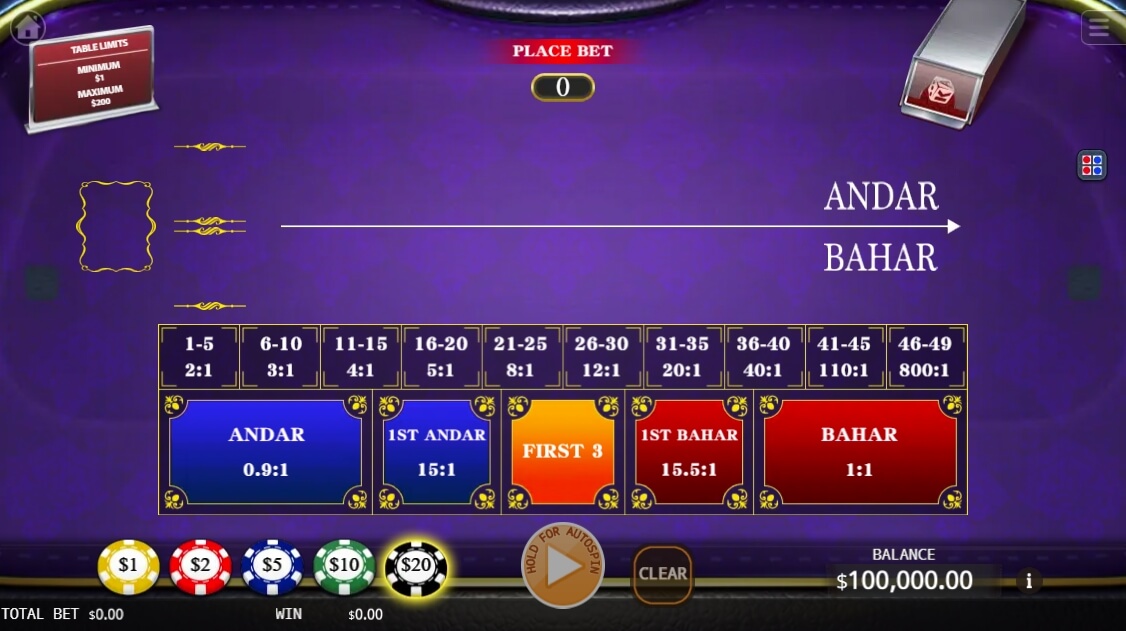 Andar Bahar สล็อต เว็บตรง KA Gaming สล็อต 777