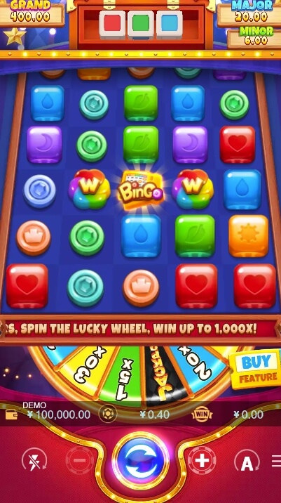 COLOR BINGO ค่าย 5G Gams จากเว็บ slotxo xo