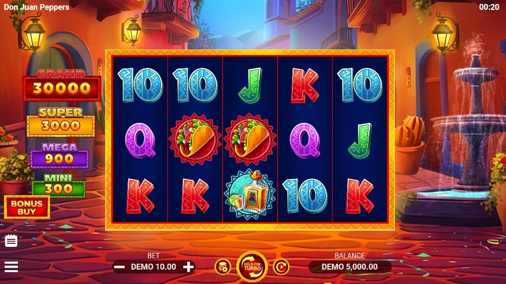 Don Juan Peppers เกมสล็อต ค่าย EVOPLAY เว็บแท้ SLOTXO168
