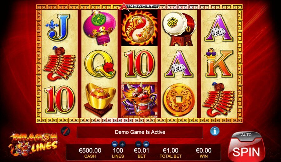 Dragon Lines จากค่าย Microgaming เว็บ SLOTXO168