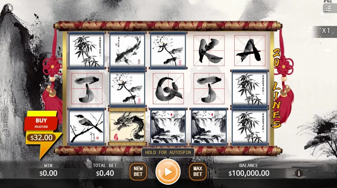 Ink Painting Master Buy Feature สล็อต เว็บตรง KA Gaming สล็อต 888