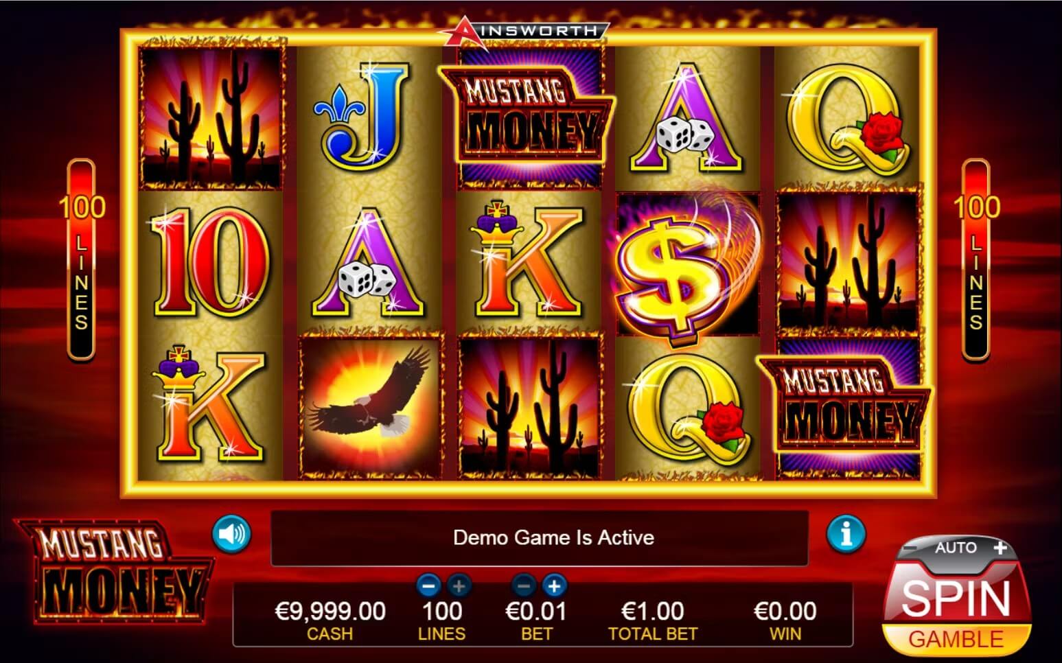 Mustang Money จากค่าย Microgaming เว็บ slot xo 88