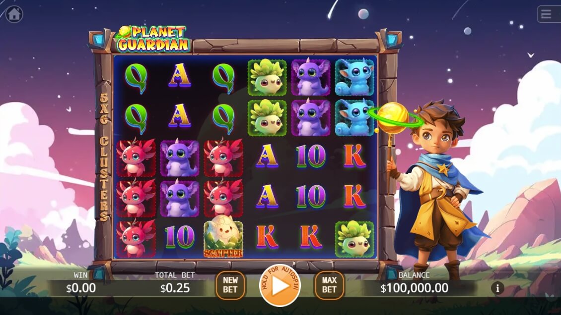 Planet Guardian สล็อต เว็บตรง KA Gaming สล็อต 168