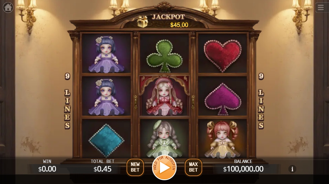 Classical Dollhouse Lock 2 Spin KA-GAMING slotxo168
