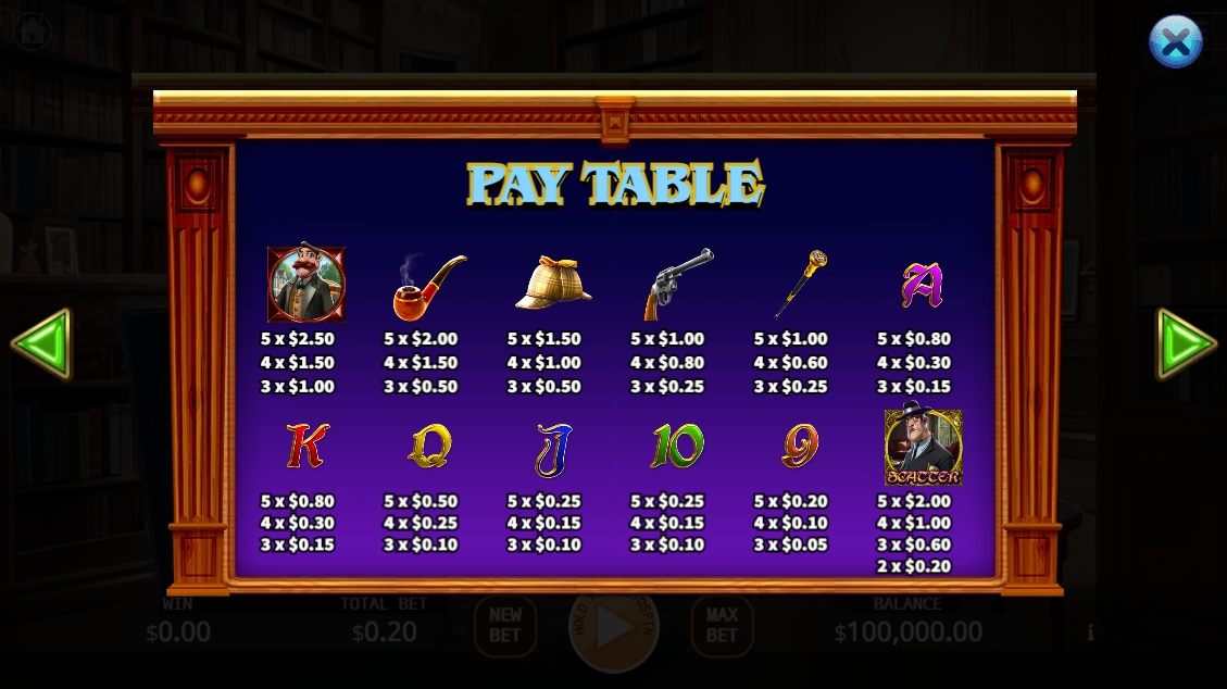 Sherlock Holmes KA-GAMING SLOT168
