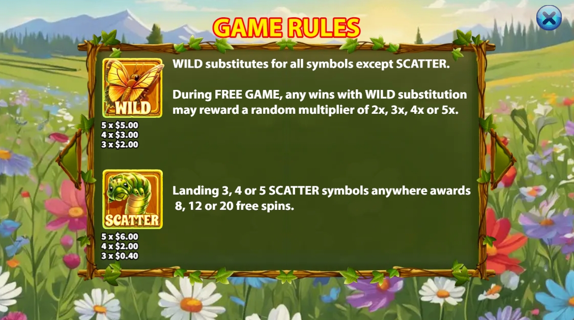Butterfly Wild Dance KA-GAMING slotxo game