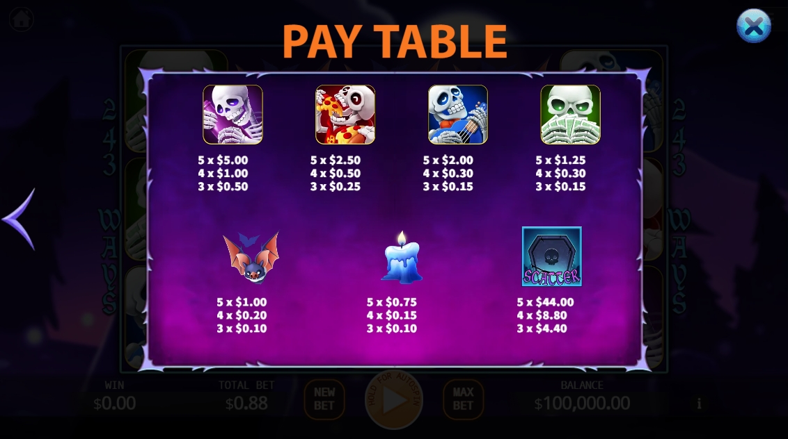 Skeleton Party KA-GAMING SLOTXO777